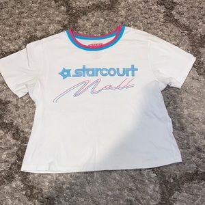 Stranger things Star Court Mall crop top